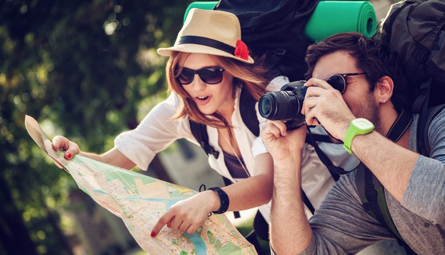How to travel with paper map