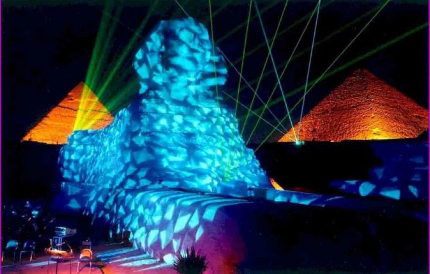 Cairo: Giza Pyramids Sound And Light Show With Dinner