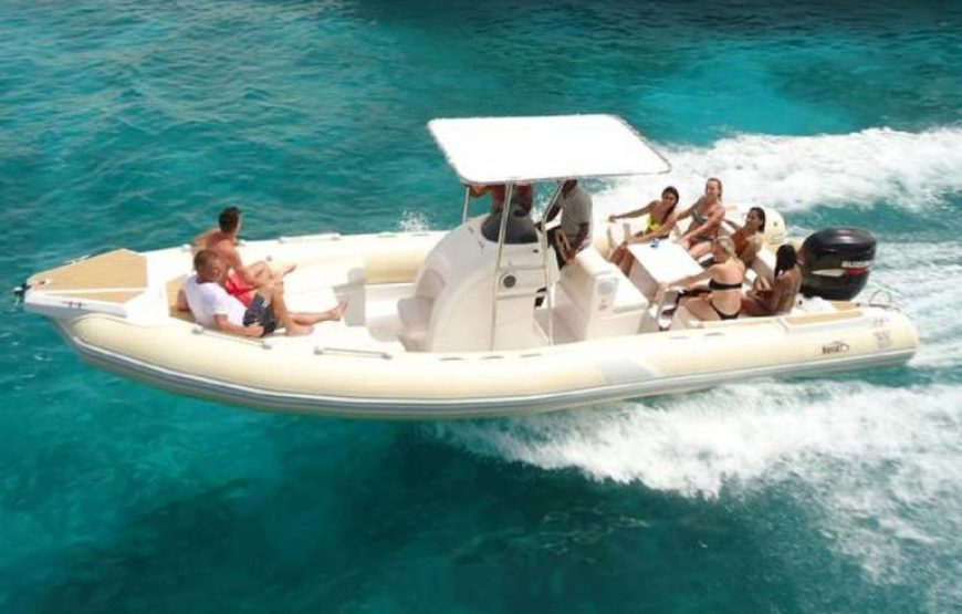 Soma Bay: Private Sunset Speedboat & Snorkeling Trip