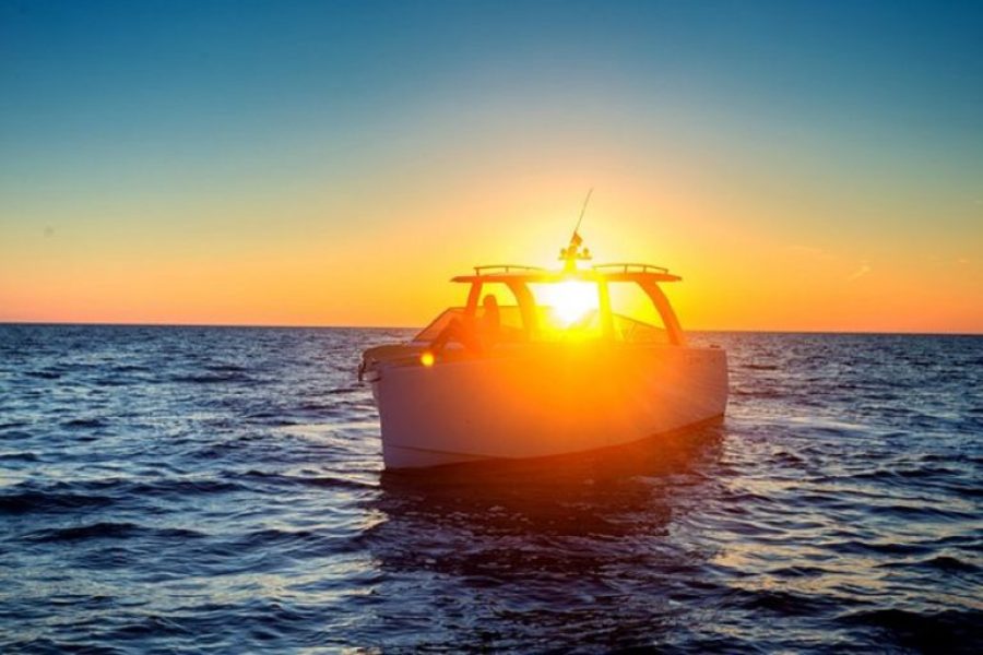 Soma Bay: Private Sonnenuntergangs-Schnellboot- & Schnorchelausflug