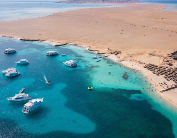 Hurghada: Orange Bay Island And Parasailing Tour