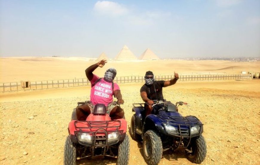 Cairo: Pyramids Quad Biking Adventure & Optional Camel Ride