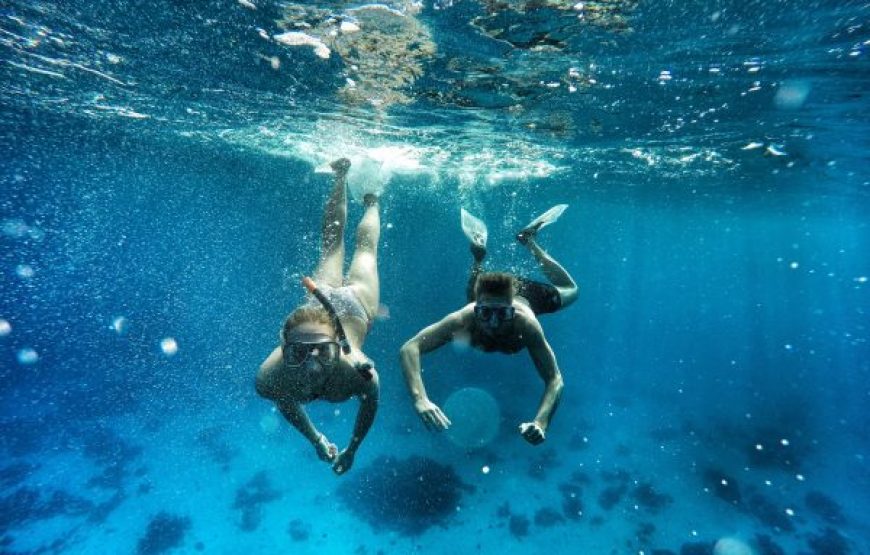 Hurghada: Sea Package 3 Tours – Orange Island, Dolphin House, Utopia Island