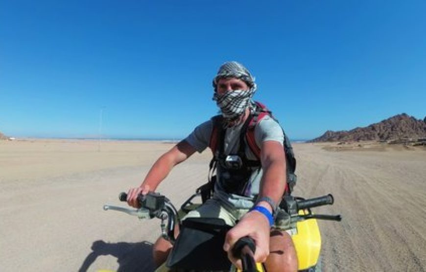 Marsa Alam: Three Hours Morning Or Sunset Quad Bike Safari With Camel Ride