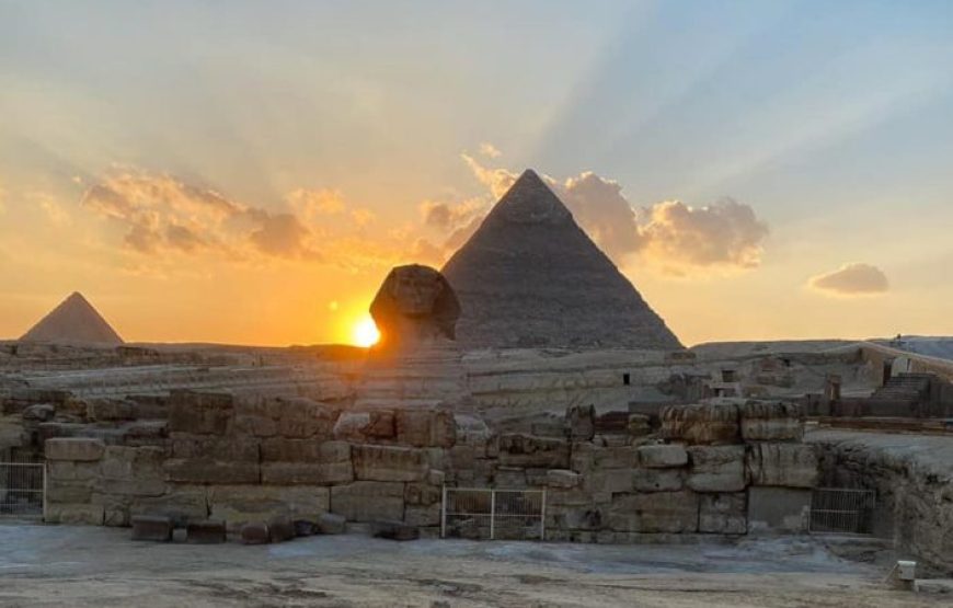 Cairo: Pyramids Of Giza, Sphinx, Saqqara, Memphis & Lunch