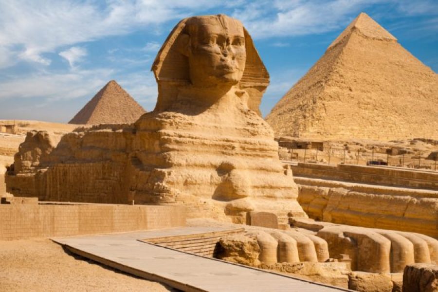 Cairo: Giza Pyramids & Sphinx: Half-Day Guided Adventure