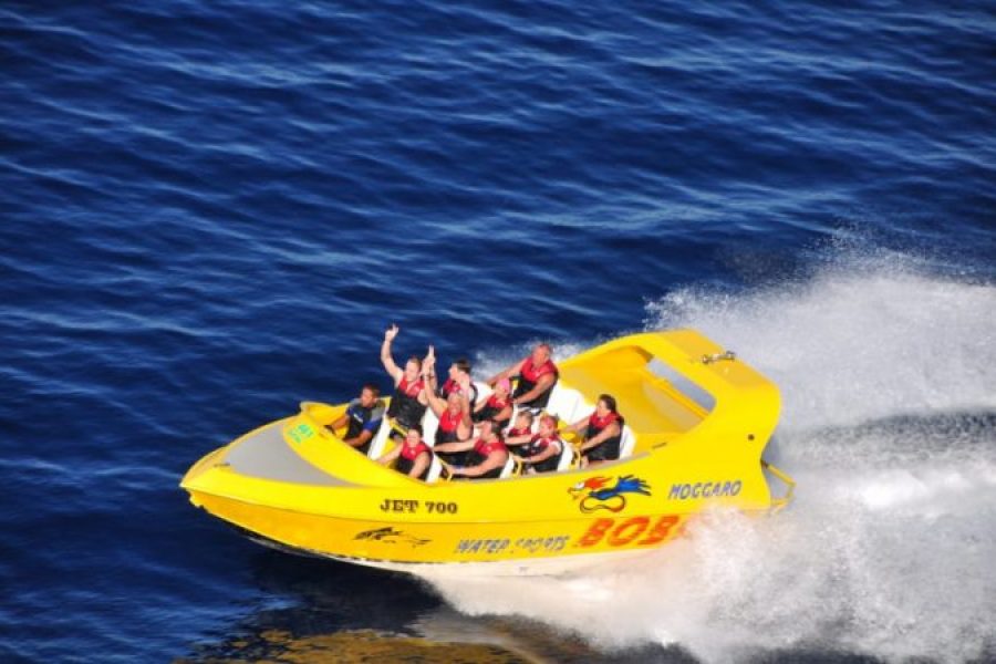 Makadi Bay: Extreme Jet Boat Experience With Hotel Pick Up