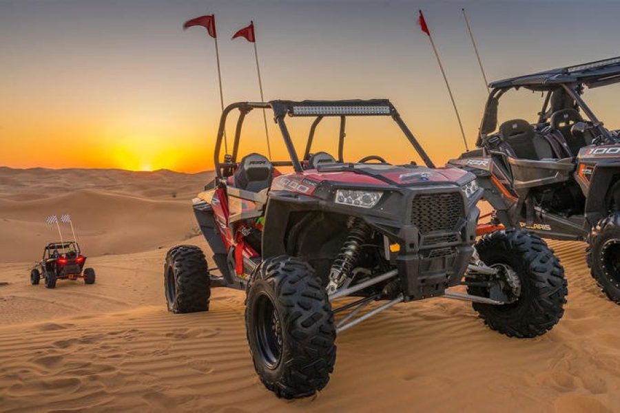 Hurghada: Super Safari, Jeep, Quad, Bedouin Village, BBQ Dinner & Show