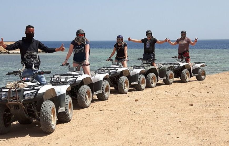 Makadi Bay: 2-Hour Quad Bike Tour Along Sea And Desert