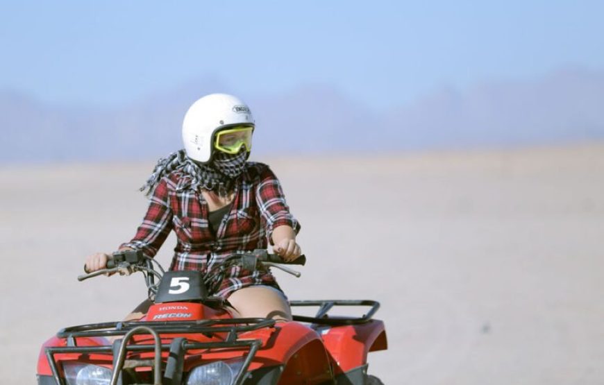 Sunset Quad Biking Expedition: Experience the Stunning Coastal and Mountain Trails of Soma Bay