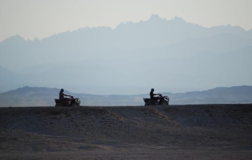Sunset Quad Biking Expedition: Experience the Stunning Coastal and Mountain Trails of Soma Bay