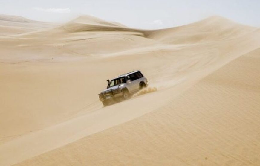 Cairo: 4×4 Desert Safari With Snowboard & Camel Ride