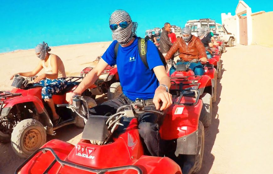 Marsa Alam: Three Hours Morning Or Sunset Quad Bike Safari With Camel Ride