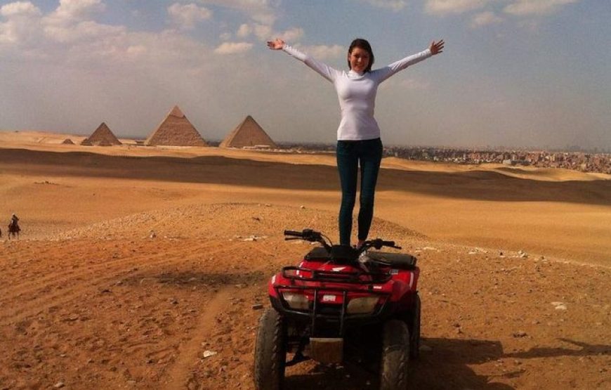 Kairo: Quad-Bike-Abenteuer an den Pyramiden & Optionale Kamelritt