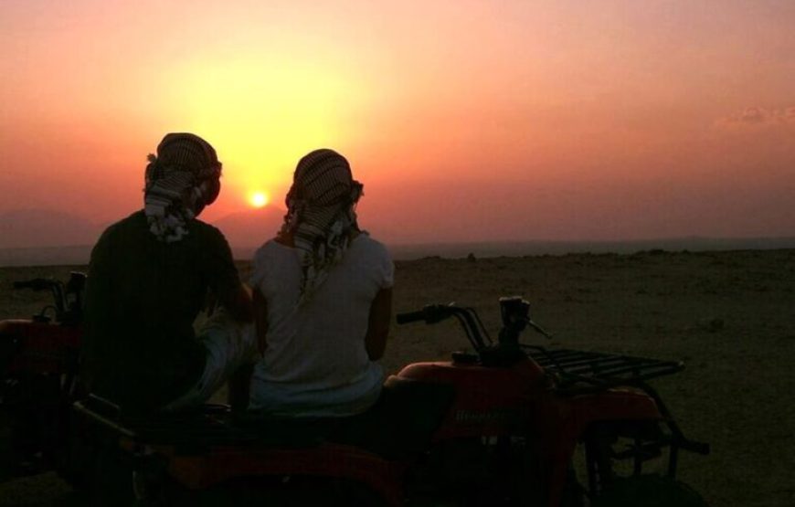 Soma Bay: Tour de safari, quad, pueblo beduino y cena barbacoa con espectáculo