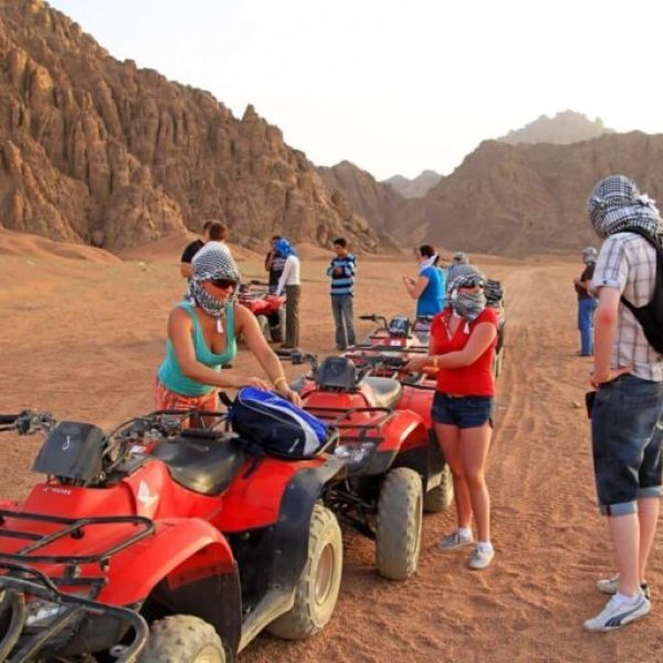 Soma Bay Sunrise Quad Bike Adventure And Giftun Island Snorkeling Trip-4