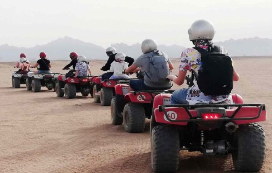 Soma Bay: Sonnenaufgang-Quad-Bike-Abenteuer und Giftun Island Schnorcheltrip