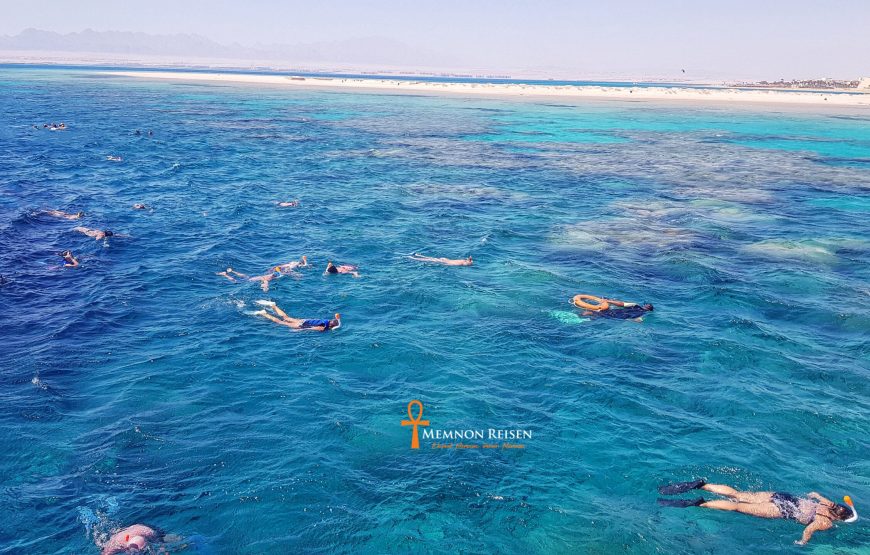 Hurghada: Utopia Island Snorkeling Trip With Lunch