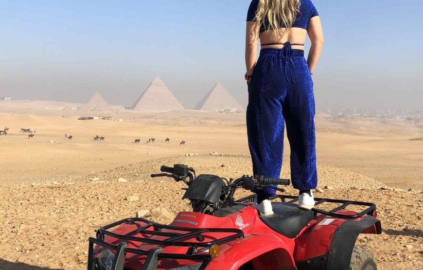 Kairo: Quad-Bike-Abenteuer an den Pyramiden & Optionale Kamelritt